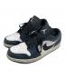 NIKE（ナイキ）の古着「GS Air Jordan 1 Low(GS エアジョーダン1 ロー)」｜ホワイト×ネイビー