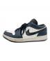 NIKE (ナイキ) GS Air Jordan 1 Low(GS エアジョーダン1 ロー) ホワイト×ネイビー サイズ:27：5000円