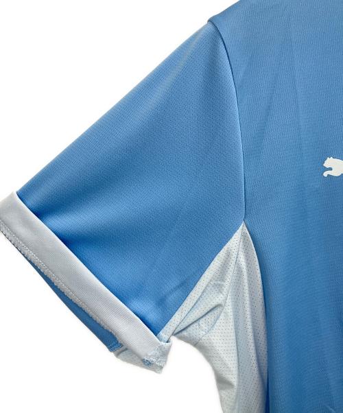PUMA（プーマ）PUMA (プーマ) 26-27 マンチェスター・シティ HOME ユニフォーム / ゲームシャツ スカイブルー サイズ:Lの古着・服飾アイテム