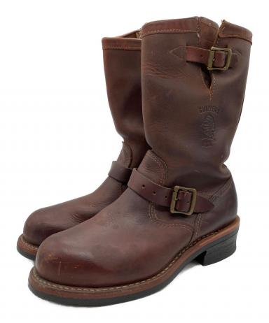 中古・古着通販】CHIPPEWA (チペワ) エンジニアブーツ ブラウン サイズ