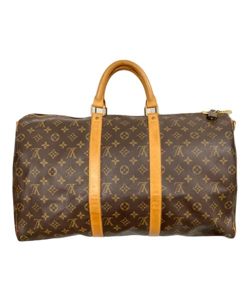 LOUIS VUITTON（ルイ ヴィトン）LOUIS VUITTON (ルイ ヴィトン) キーポル・バンドリエール50 / トラベルバッグの古着・服飾アイテム