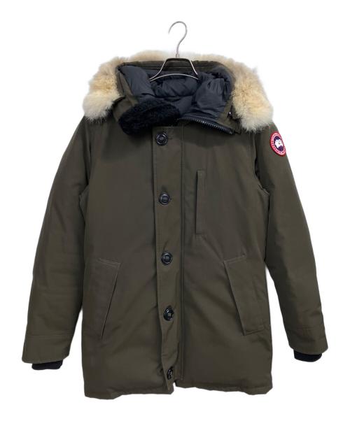 CANADA GOOSE（カナダグース）CANADA GOOSE (カナダグース) ダウンジャケット カーキ サイズ:Sの古着・服飾アイテム