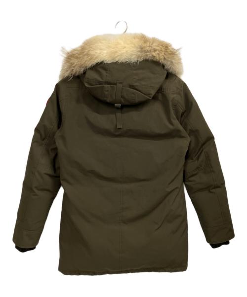CANADA GOOSE（カナダグース）CANADA GOOSE (カナダグース) ダウンジャケット カーキ サイズ:Sの古着・服飾アイテム