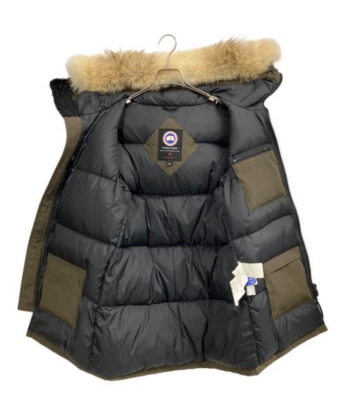 CANADA GOOSE（カナダグース）CANADA GOOSE (カナダグース) ダウンジャケット カーキ サイズ:Sの古着・服飾アイテム