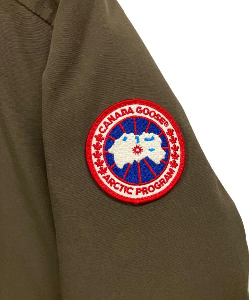 CANADA GOOSE（カナダグース）CANADA GOOSE (カナダグース) ダウンジャケット カーキ サイズ:Sの古着・服飾アイテム