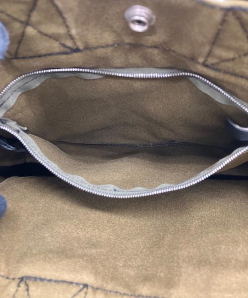 HERMES（エルメス）HERMES (エルメス) フールトゥPM ハンドバッグ ネイビー×オリーブの古着・服飾アイテム
