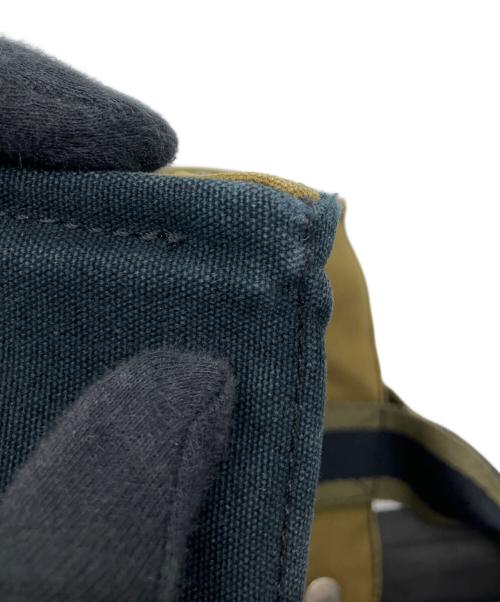 HERMES（エルメス）HERMES (エルメス) フールトゥPM ハンドバッグ ネイビー×オリーブの古着・服飾アイテム
