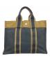 HERMES (エルメス) フールトゥPM ハンドバッグ ネイビー×オリーブ：9000円
