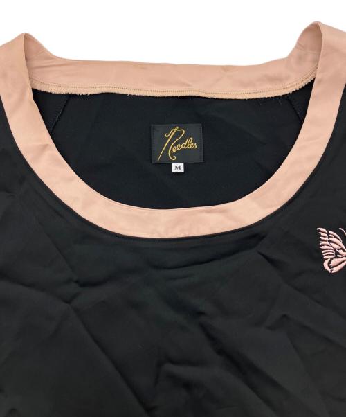 Needles（ニードルズ）Needles (ニードルズ) タンクトップ ブラック×ピンク サイズ:Mの古着・服飾アイテム