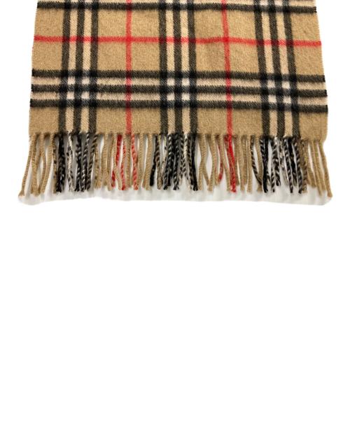 Burberry's（バーバリーズ）Burberry's (バーバリーズ) ノバチェック カシミヤマフラー ブラウンの古着・服飾アイテム