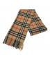 Burberry's（バーバリーズ）の古着「ノバチェック カシミヤマフラー」｜ブラウン