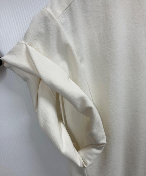 COLUMN（コラム）COLUMN (コラム) 半袖ブラウス ベージュ サイズ:FREEの古着・服飾アイテム