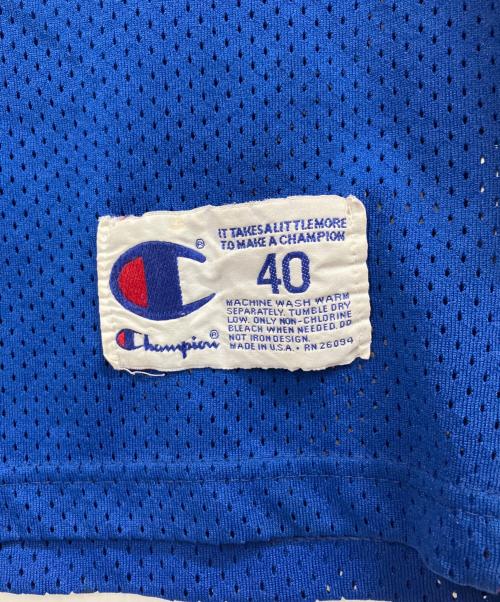 Champion（チャンピオン）Champion (チャンピオン) HILL 33 ゲームシャツ ブルー サイズ:表記無しの古着・服飾アイテム