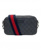 GUCCIグッチ）の古着「GGスプリーム ショルダーバッグ」｜グレー