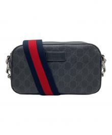 GUCCI（グッチ）の古着「GGスプリーム ショルダーバッグ」｜グレー