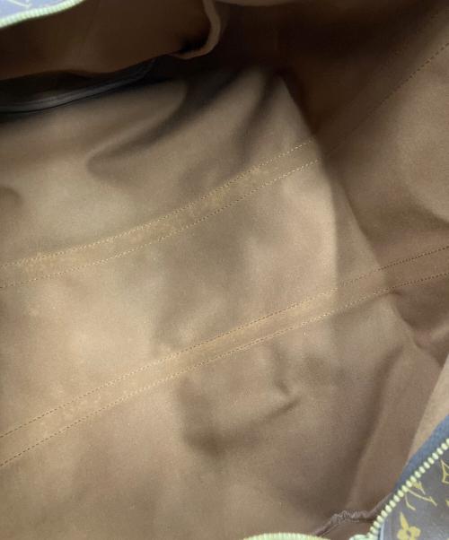 LOUIS VUITTON（ルイ ヴィトン）LOUIS VUITTON (ルイ ヴィトン) キーポル・バンドリエール55 / ボストンバッグ ブラウンの古着・服飾アイテム