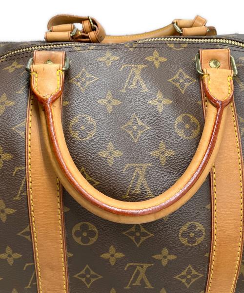 LOUIS VUITTON（ルイ ヴィトン）LOUIS VUITTON (ルイ ヴィトン) キーポル・バンドリエール55 / ボストンバッグ ブラウンの古着・服飾アイテム