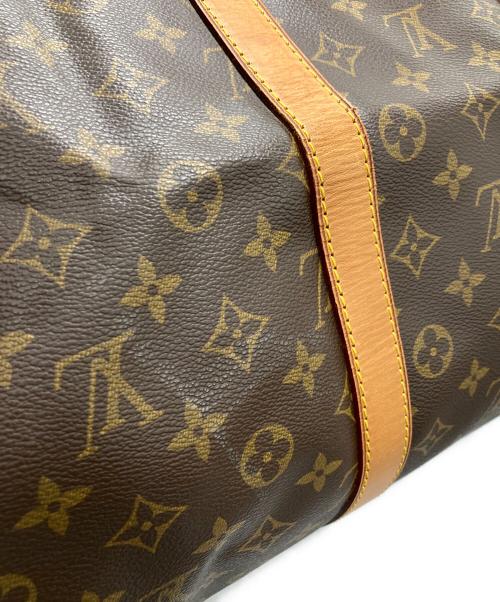 LOUIS VUITTON（ルイ ヴィトン）LOUIS VUITTON (ルイ ヴィトン) キーポル・バンドリエール55 / ボストンバッグ ブラウンの古着・服飾アイテム