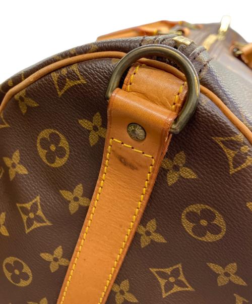 LOUIS VUITTON（ルイ ヴィトン）LOUIS VUITTON (ルイ ヴィトン) キーポル・バンドリエール55 / ボストンバッグ ブラウンの古着・服飾アイテム
