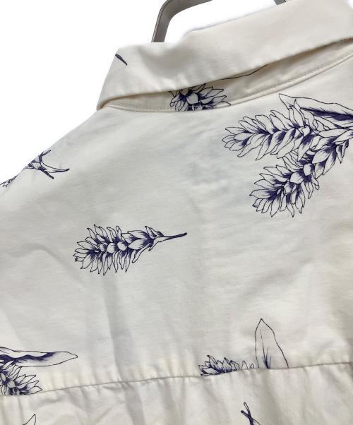 nanamica（ナナミカ）nanamica (ナナミカ) nanamica Open Collar Wind H/S Shirt Ecru / 半袖シャツ ホワイト サイズ:Sの古着・服飾アイテム
