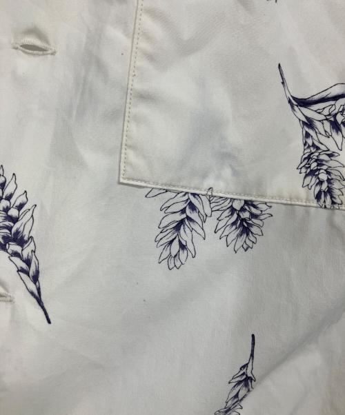 nanamica（ナナミカ）nanamica (ナナミカ) nanamica Open Collar Wind H/S Shirt Ecru / 半袖シャツ ホワイト サイズ:Sの古着・服飾アイテム
