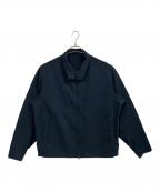 nanamicaナナミカ）の古着「ALPHADRY Crew Jacket / ジップジャケット」｜ネイビー