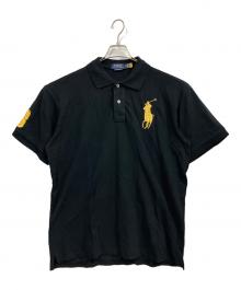 POLO RALPH LAUREN（ポロ・ラルフローレン）の古着「ビッグポニー ポロシャツ」｜ブラック