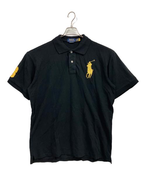 POLO RALPH LAUREN（ポロ・ラルフローレン）POLO RALPH LAUREN (ポロ・ラルフローレン) ビッグポニー ポロシャツ ブラック サイズ:XXLの古着・服飾アイテム