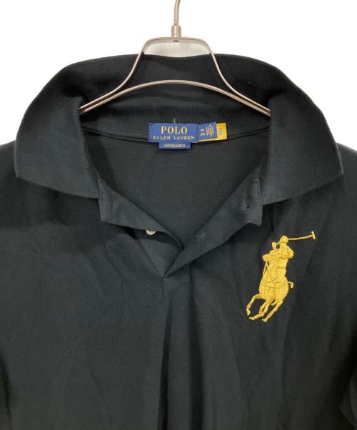 POLO RALPH LAUREN（ポロ・ラルフローレン）POLO RALPH LAUREN (ポロ・ラルフローレン) ビッグポニー ポロシャツ ブラック サイズ:XXLの古着・服飾アイテム