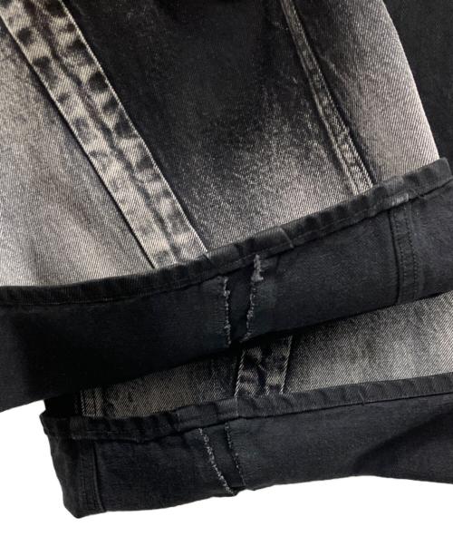 UNITED TOKYO（ユナイテッドトーキョー）UNITED TOKYO (ユナイテッドトーキョー) ブリーチカーブデニム ブラック サイズ:1の古着・服飾アイテム