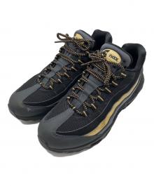 NIKE（ナイキ）の古着「Air Max 95 "Black/Metallic Gold" / ローカットスニーカー」｜ブラック