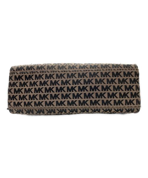 MICHAEL KORS（マイケルコース）MICHAEL KORS (マイケルコース) KENLY ケンリー ラージ 2WAYバッグ ブラック×ベージュの古着・服飾アイテム