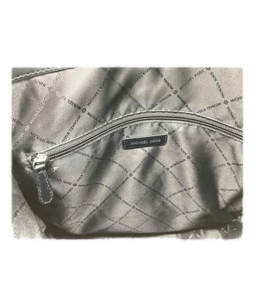 MICHAEL KORS（マイケルコース）MICHAEL KORS (マイケルコース) KENLY ケンリー ラージ 2WAYバッグ ブラック×ベージュの古着・服飾アイテム