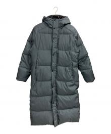 DESCENTE（デサント）の古着「スーパーロングダウンコート」｜ブルー