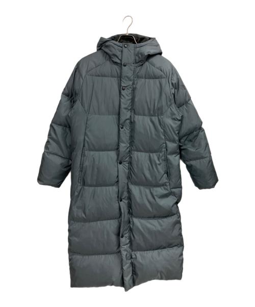 DESCENTE（デサント）DESCENTE (デサント) スーパーロングダウンコート ブルー サイズ:Mの古着・服飾アイテム