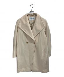 MaxMara（マックスマーラ）の古着「カシミア混ウールコート」｜ピンク
