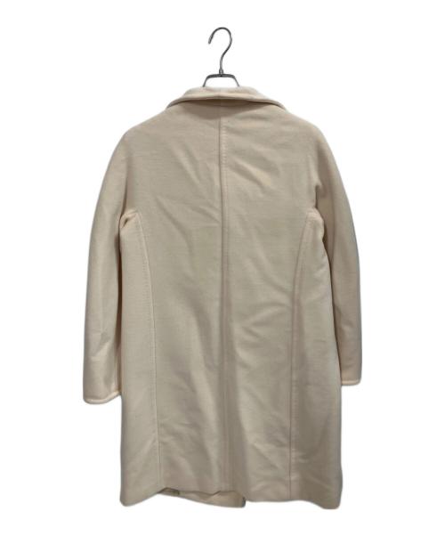 MaxMara（マックスマーラ）MaxMara (マックスマーラ) カシミア混ウールコート ピンク サイズ:38の古着・服飾アイテム
