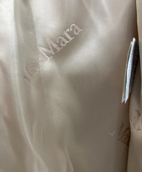 MaxMara（マックスマーラ）MaxMara (マックスマーラ) カシミア混ウールコート ピンク サイズ:38の古着・服飾アイテム
