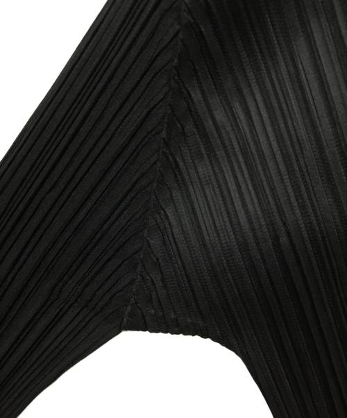 PLEATS PLEASE（プリーツプリーズ）PLEATS PLEASE (プリーツプリーズ) プリーツ長袖シャツ ブラック サイズ:3の古着・服飾アイテム