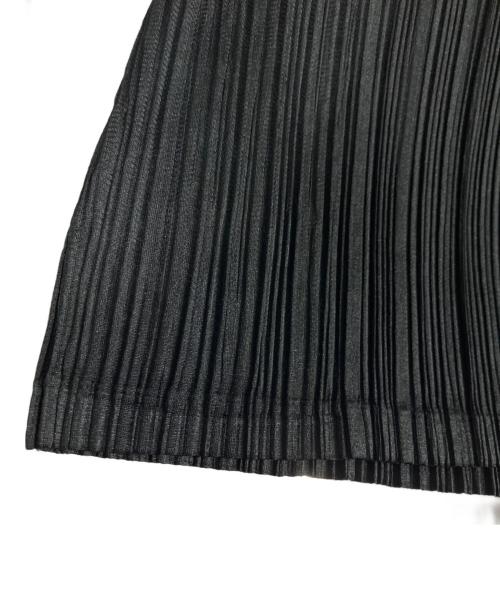 PLEATS PLEASE（プリーツプリーズ）PLEATS PLEASE (プリーツプリーズ) プリーツ長袖シャツ ブラック サイズ:3の古着・服飾アイテム