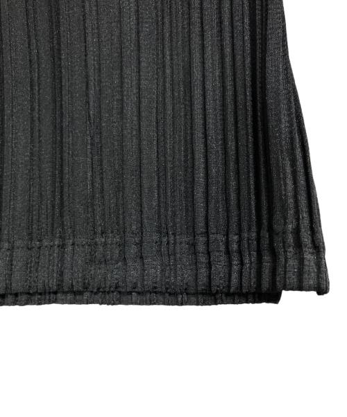 PLEATS PLEASE（プリーツプリーズ）PLEATS PLEASE (プリーツプリーズ) プリーツ長袖シャツ ブラック サイズ:3の古着・服飾アイテム