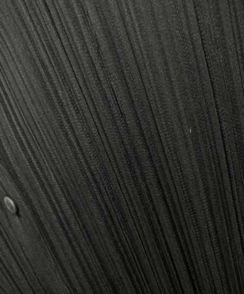 PLEATS PLEASE（プリーツプリーズ）PLEATS PLEASE (プリーツプリーズ) プリーツ長袖シャツ ブラック サイズ:3の古着・服飾アイテム