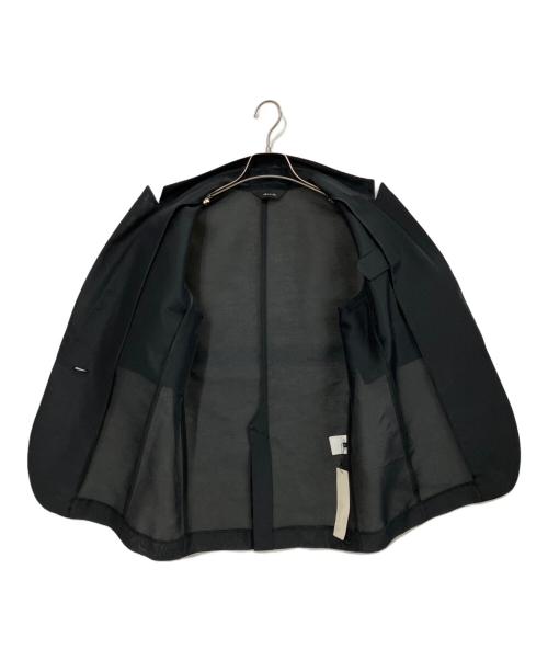 allureville（アルアバイル）allureville (アルアバイル) シャツジャケット ブラック サイズ:2 未使用品の古着・服飾アイテム