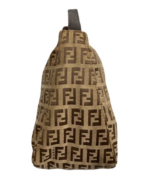 FENDI（フェンディ）FENDI (フェンディ) ズッキーノ ミニバッグ ブラウンの古着・服飾アイテム