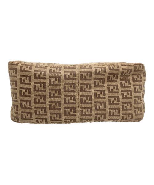 FENDI（フェンディ）FENDI (フェンディ) ズッキーノ ミニバッグ ブラウンの古着・服飾アイテム