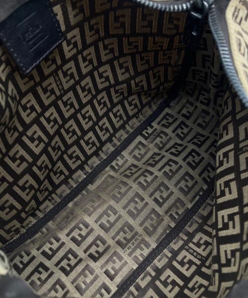 FENDI（フェンディ）FENDI (フェンディ) ズッキーノ ミニバッグ ブラウンの古着・服飾アイテム