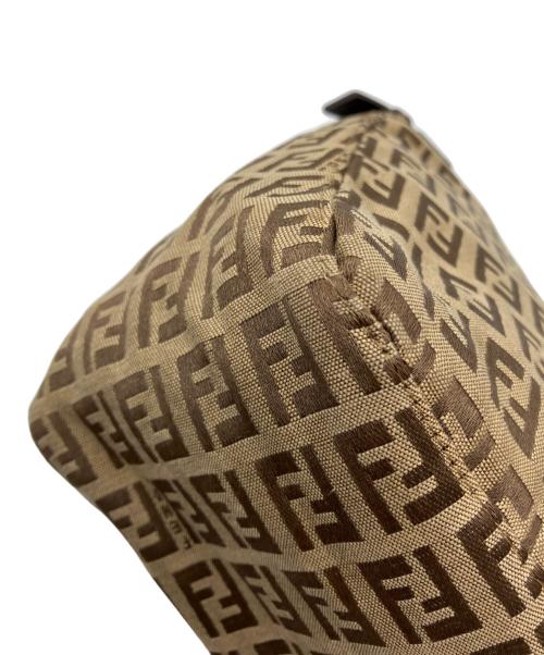 FENDI（フェンディ）FENDI (フェンディ) ズッキーノ ミニバッグ ブラウンの古着・服飾アイテム
