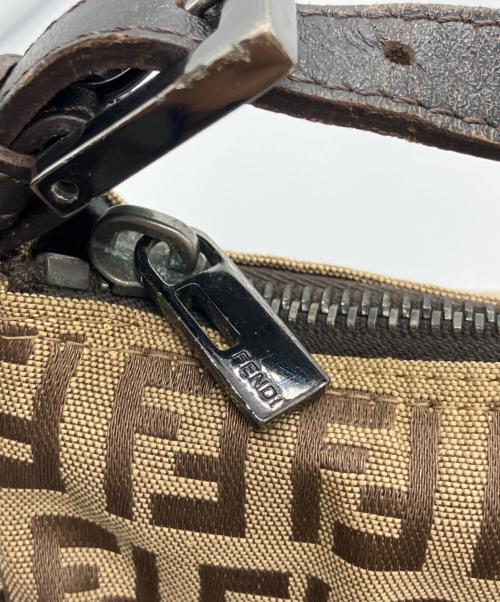 FENDI（フェンディ）FENDI (フェンディ) ズッキーノ ミニバッグ ブラウンの古着・服飾アイテム