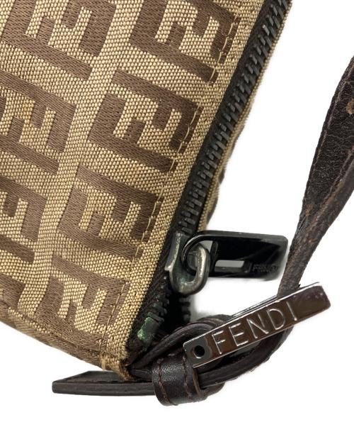 FENDI（フェンディ）FENDI (フェンディ) ズッキーノ ミニバッグ ブラウンの古着・服飾アイテム