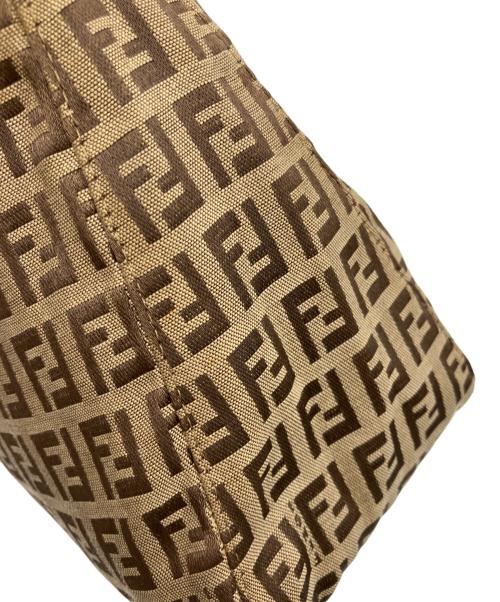 FENDI（フェンディ）FENDI (フェンディ) ズッキーノ ミニバッグ ブラウンの古着・服飾アイテム